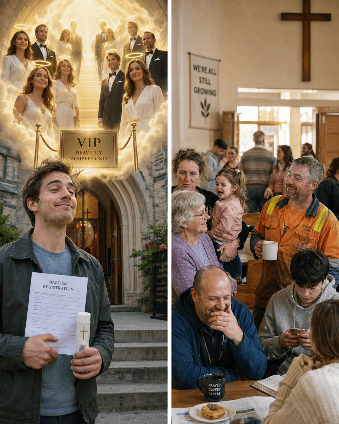 Le baptême nous fait-il entrer dans une communauté de saints… ou de frères ? Le baptême nous fait-il entrer dans une communauté de saints… ou de frères ?
